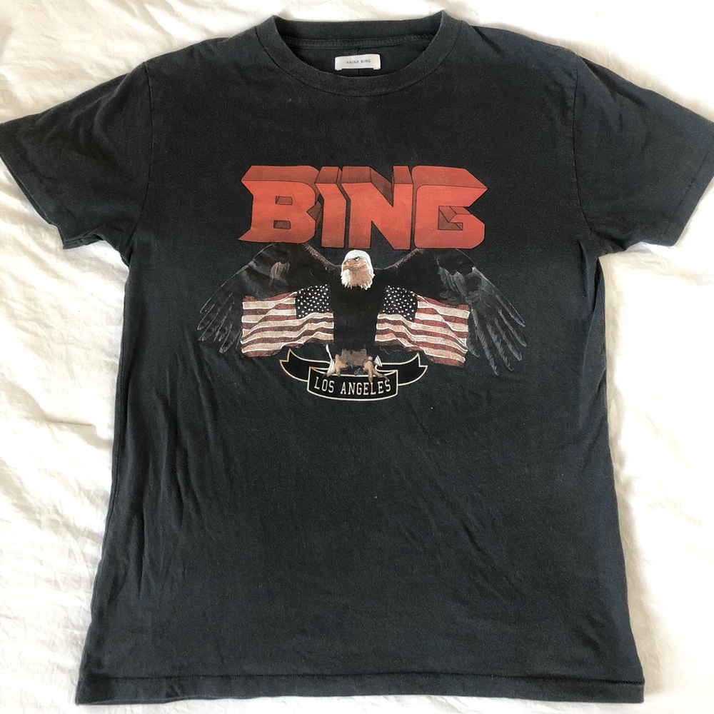 Anine Bing tee. Hardly worn. Size M.